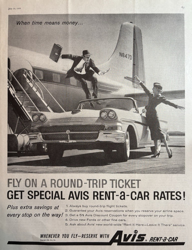 1959 avis rent car - 1959,