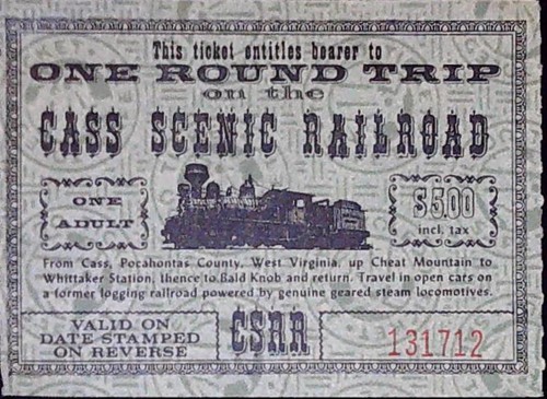 Cass scenic railroad - cass,