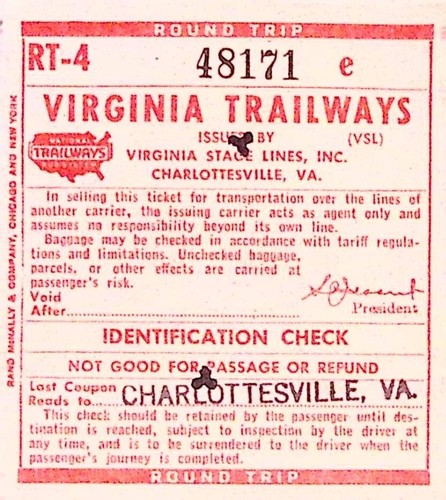 Virginia trailways bus - virginia,