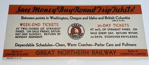 Great northern railroad - northern,